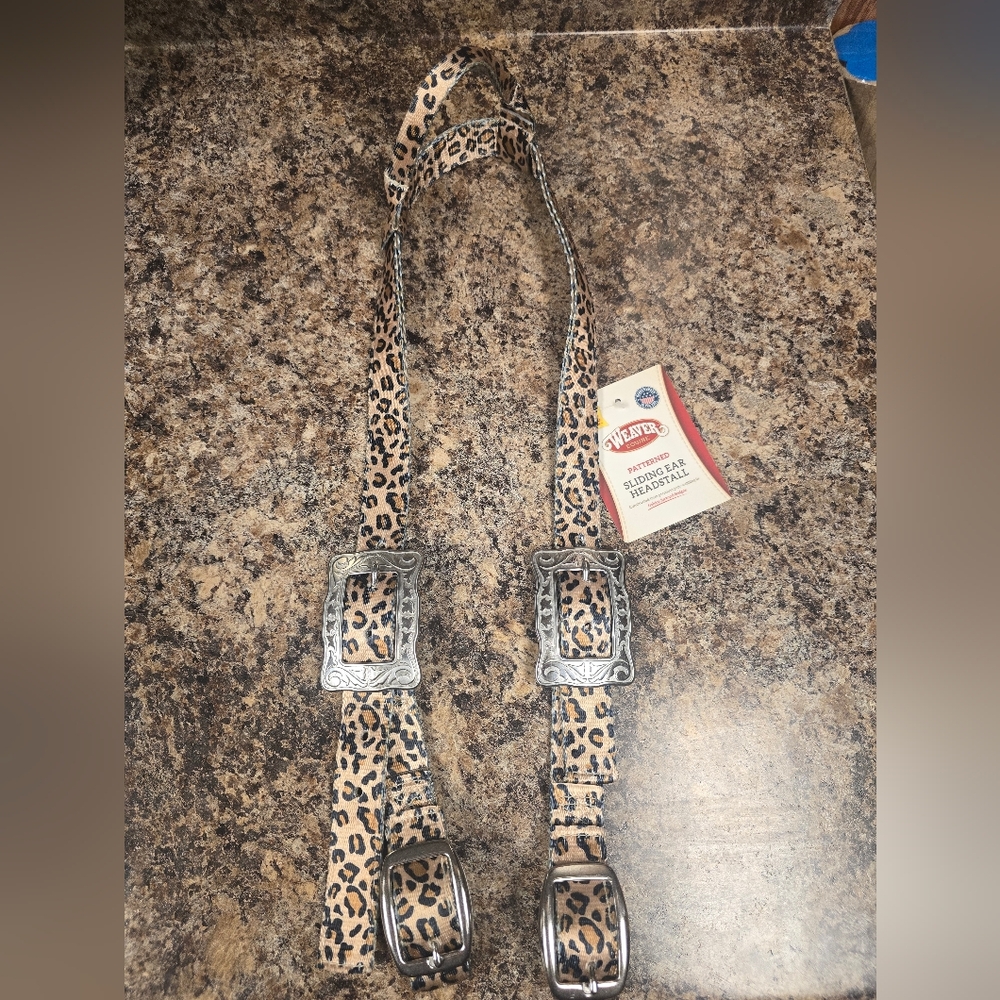 Leopard Print One Ear Headstall